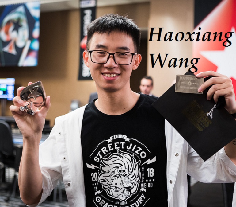 Haoxiang Wang at 2018 PS EPT Barcelona Main Event